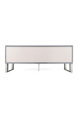 Gray Slatted 4-Foor Sideboard | OROA Modern Splendor | Oroa.com