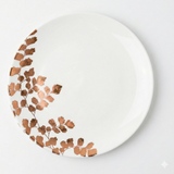 Gold Filigree Accent Plate - Set of 4