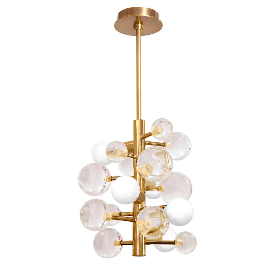 Clear Orbs Five-Light Chandelier | Jonathan Adler Globo | Oroa.com