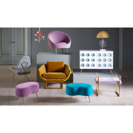 Clear Orbs Five-Light Chandelier | Jonathan Adler Globo | Oroa.com