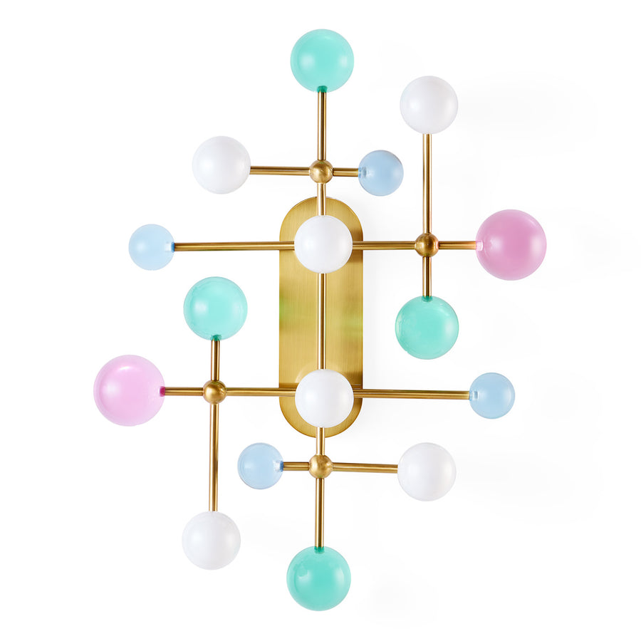 Jewel-Toned Orbs Wall Lamp | Jonathan Adler Globo | Oroa.com