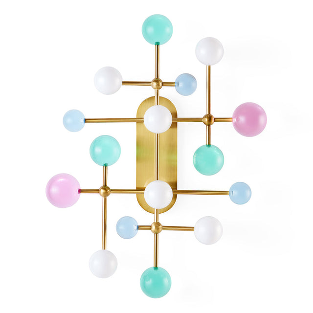Jewel-Toned Orbs Wall Lamp | Jonathan Adler Globo | Oroa.com