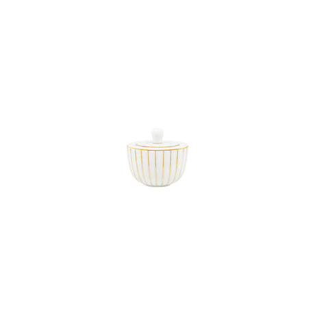 Golden Orbit Creamer + Sugar Bowl