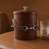 Equestrian Horse Bit Vegan Leather Ice Bucket - OROA