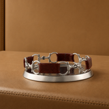 Equestrian Horse Bit Leather Wine Coaster