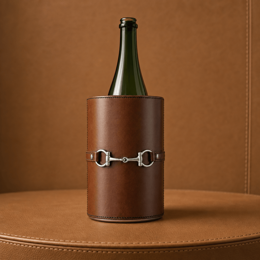 Equestrian Leather Wine Cooler - OROA