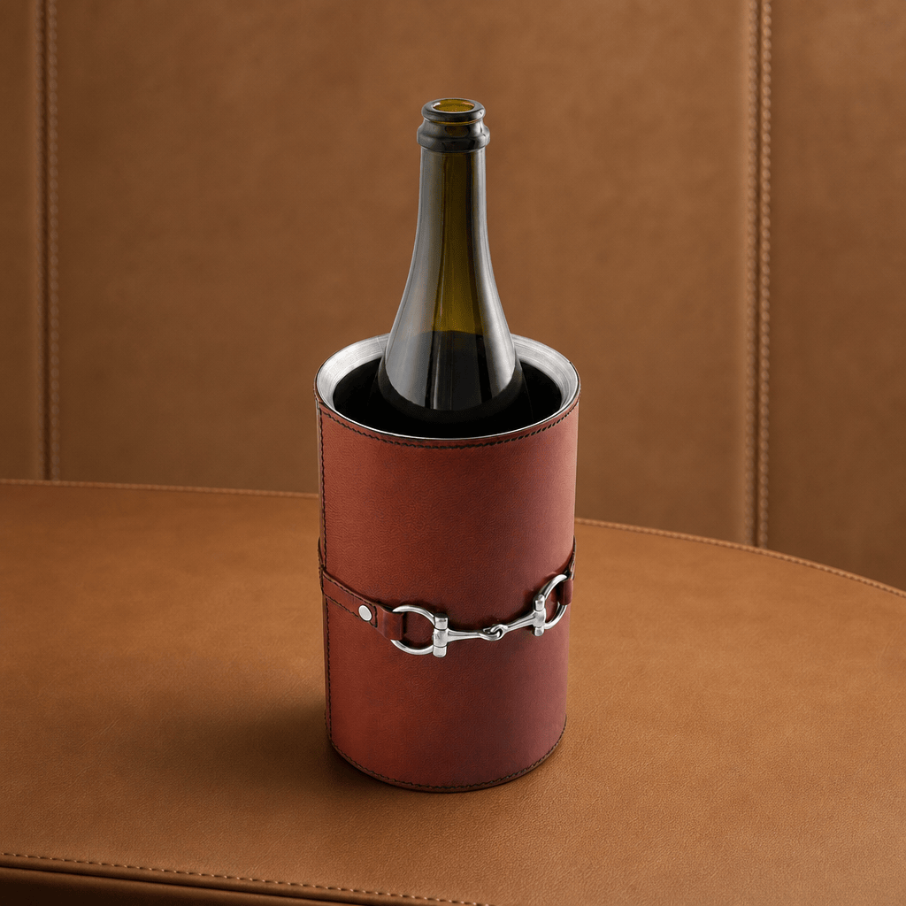 Equestrian Leather Wine Cooler - OROA