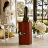 Equestrian Leather Wine Cooler - OROA