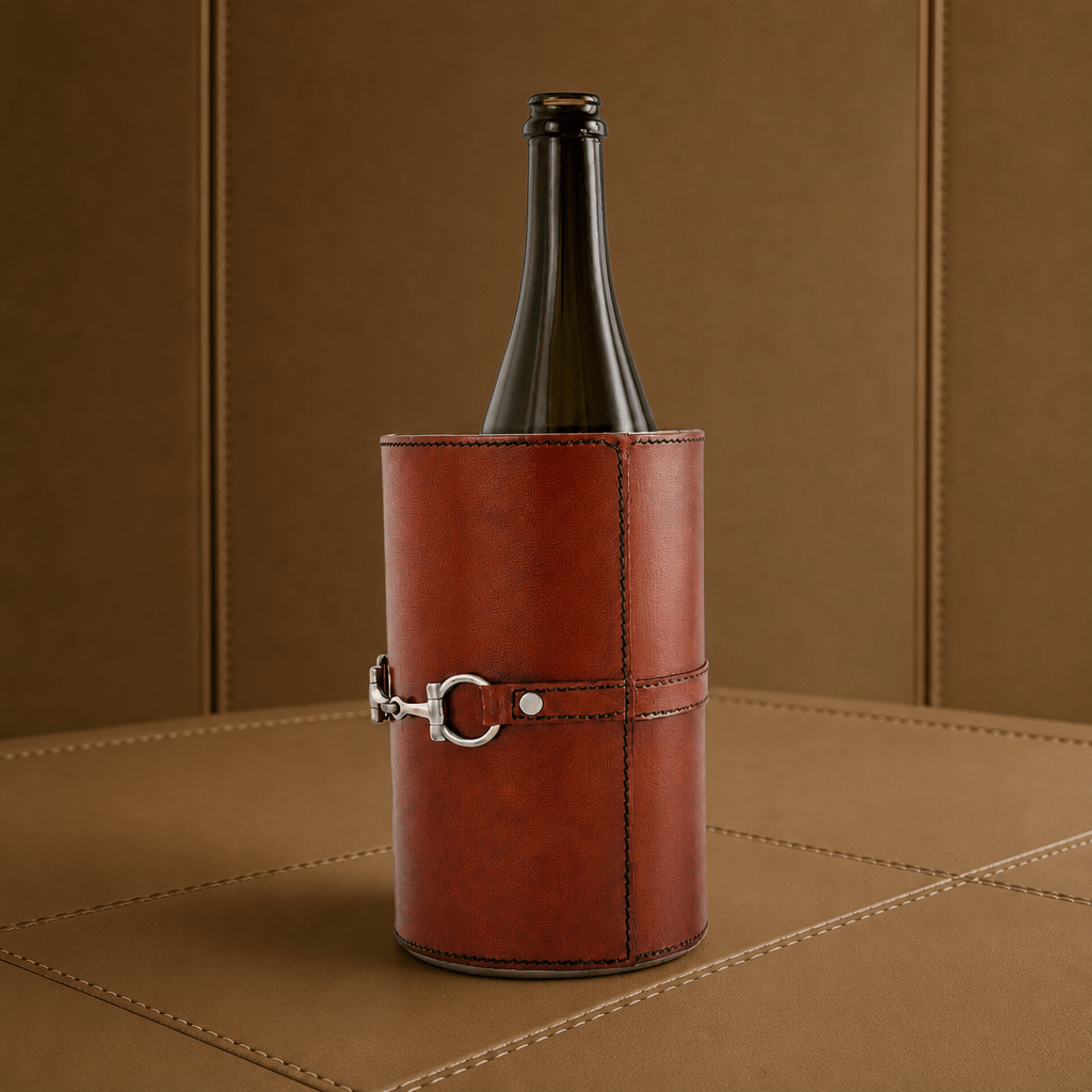 Equestrian Leather Wine Cooler - OROA