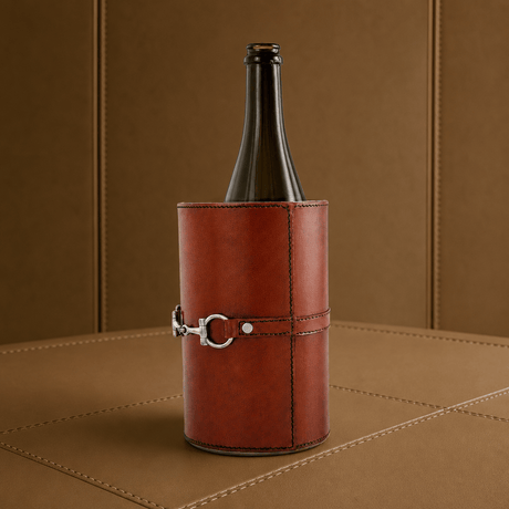 Equestrian Leather Wine Cooler - OROA