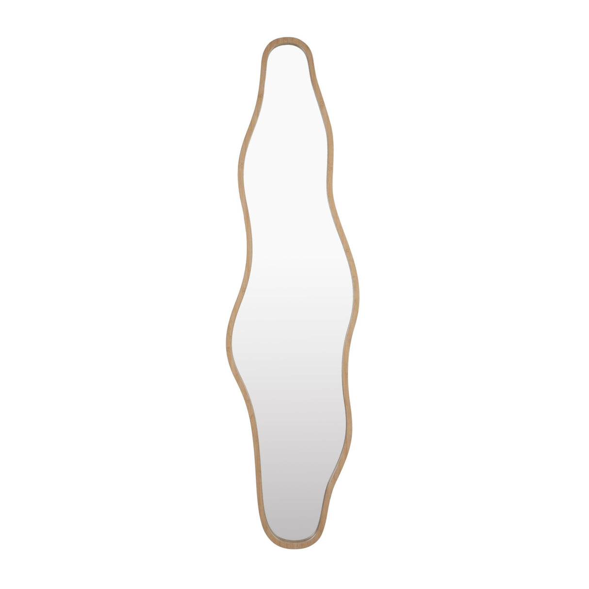   Modern European furniture - Bamboo Wood Framed Mirror - www.oroa.com | Oroa.com