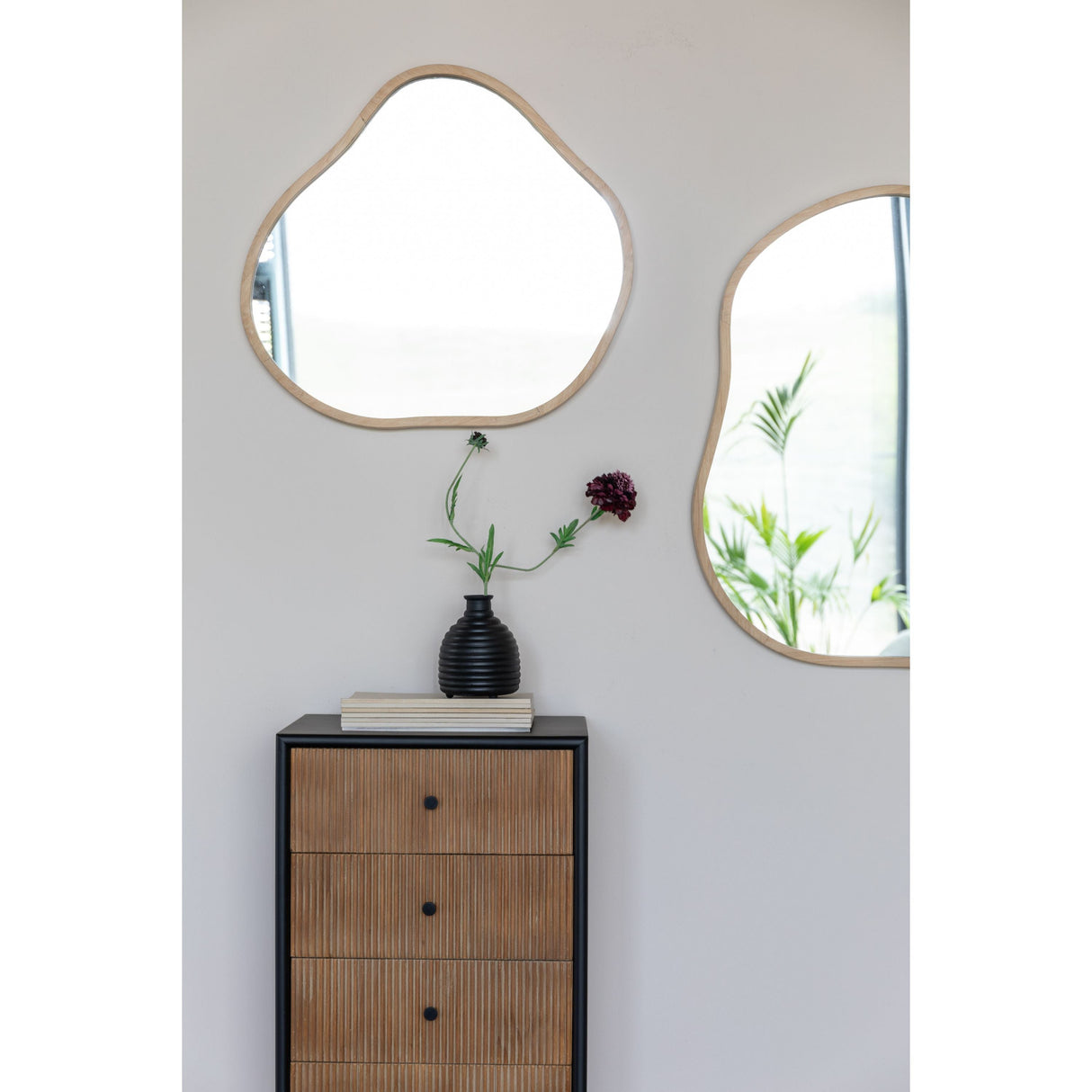   Modern European furniture - Bamboo Wood Framed Mirror - www.oroa.com | Oroa.com