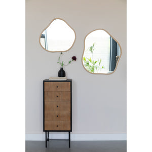   Modern European furniture - Bamboo Wood Framed Mirror - www.oroa.com | Oroa.com