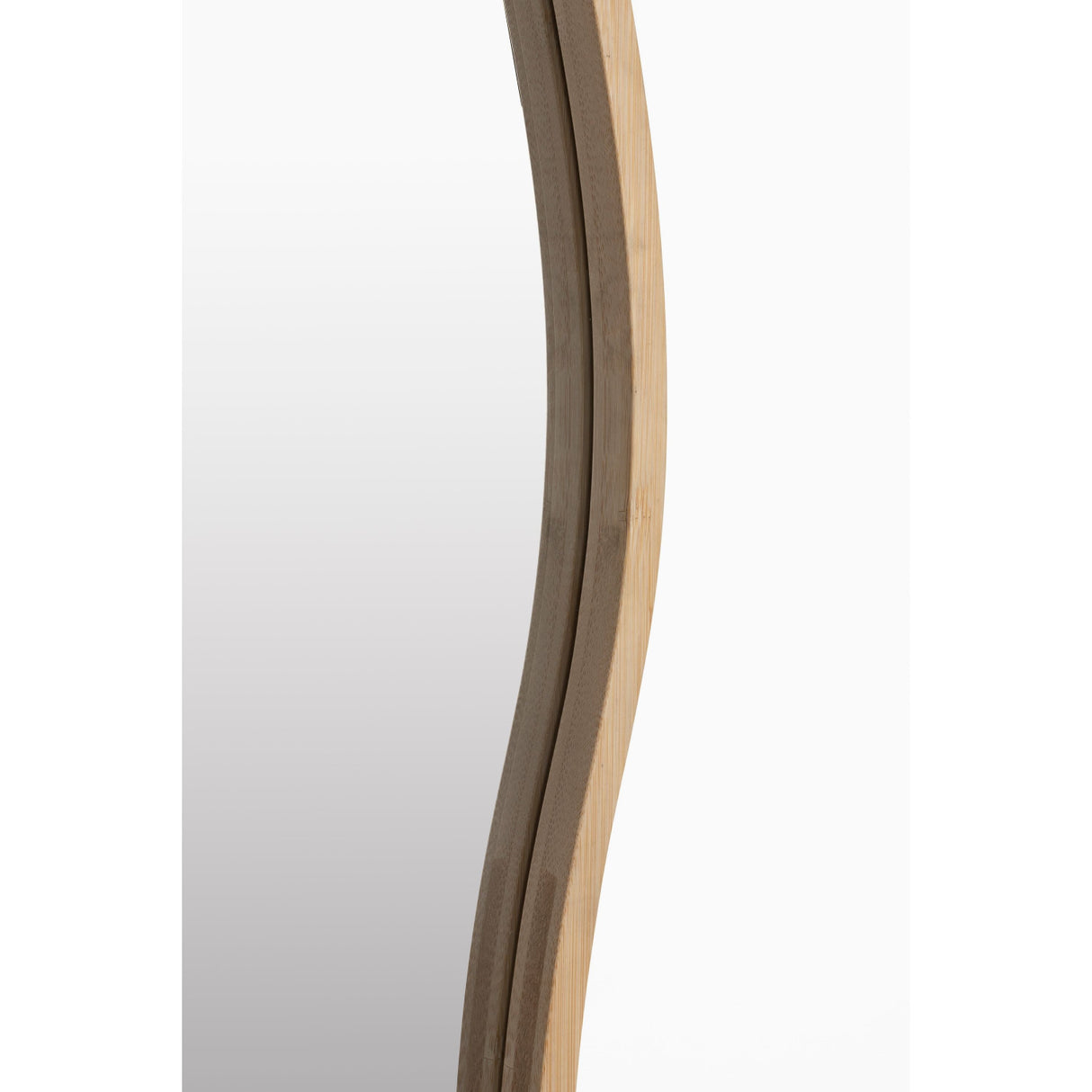   Modern European furniture - Bamboo Wood Framed Mirror - www.oroa.com | Oroa.com