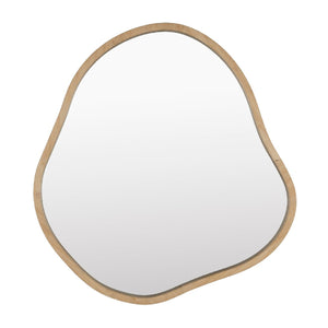   Modern European furniture - Organic-Shaped Bamboo Mirror - www.oroa.com | Oroa.com