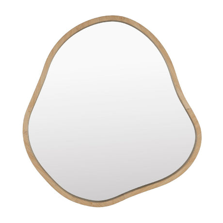   Modern European furniture - Organic-Shaped Bamboo Mirror - www.oroa.com | Oroa.com
