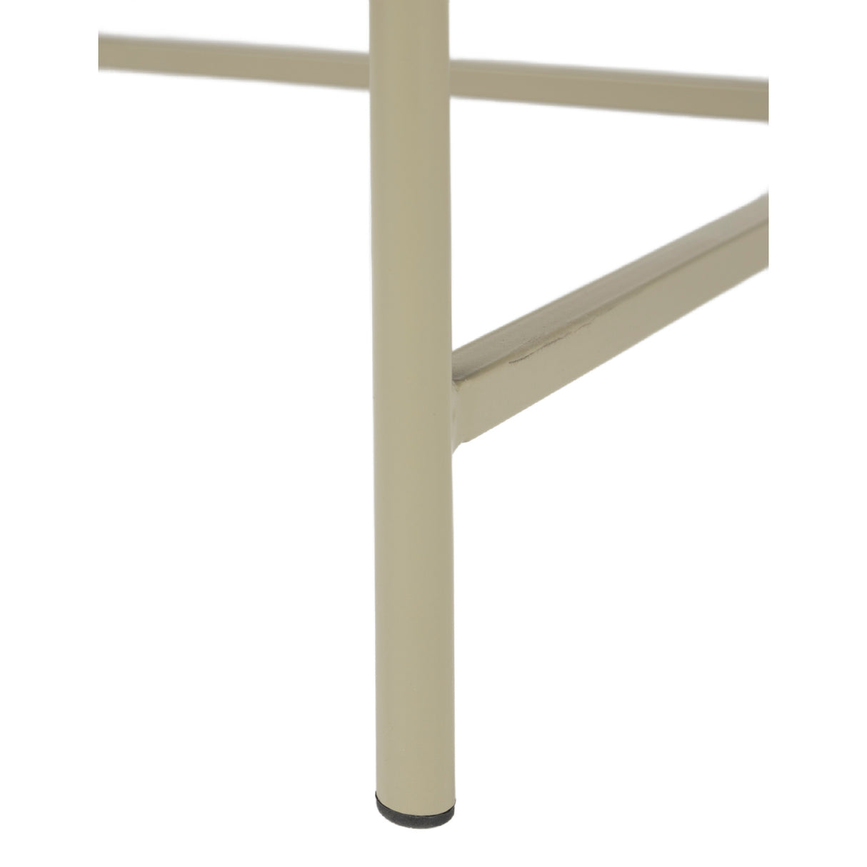   Round Beige Marble Side Table | Oroa.com