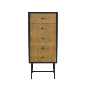   Modern furniture - Pine Wood 5-Drawer Cabinet - www.oroa.com | Oroa.com