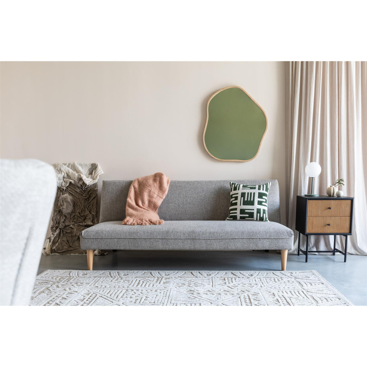   Modern furniture - Gray Foldable Sofabed - www.oroa.com | Oroa.com