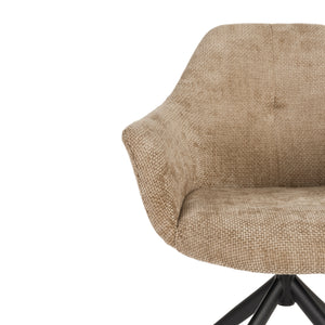   Upholstered Quadrupod Accent Armchairs (2) | Oroa.com