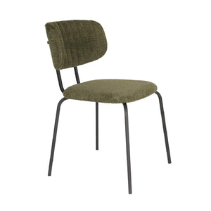   Modern furniture - Minimalist Cushioned Dining Chairs (2) - www.oroa.com | Oroa.com
