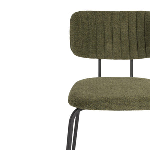  Modern furniture - Minimalist Cushioned Dining Chairs (2) - www.oroa.com | Oroa.com