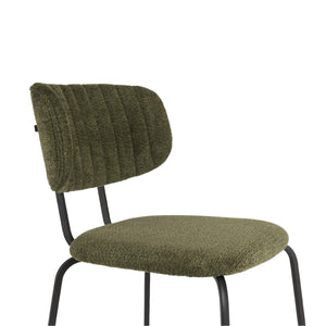   Modern furniture - Minimalist Cushioned Dining Chairs (2) - www.oroa.com | Oroa.com