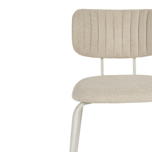   Modern furniture - Minimalist Cushioned Dining Chairs (2) - www.oroa.com | Oroa.com