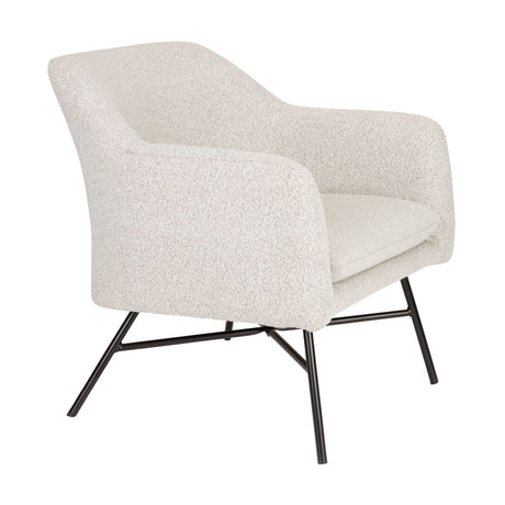   Modern European furniture - Beige Fabric Lounge Chair - www.oroa.com | Oroa.com