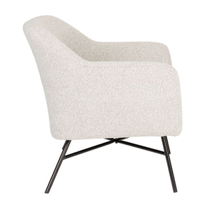   Modern European furniture - Beige Fabric Lounge Chair - www.oroa.com | Oroa.com