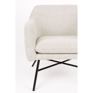   Modern European furniture - Beige Fabric Lounge Chair - www.oroa.com | Oroa.com