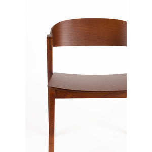   Modern European furniture - Oak Wood Dining Chairs (2) - www.oroa.com | Oroa.com