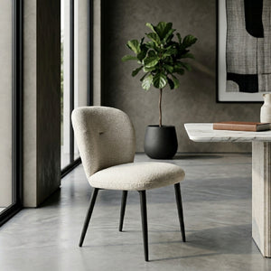   Modern European furniture - Upholstered Dining Chairs (2) - www.oroa.com | Oroa.com