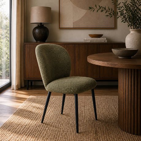   Modern European furniture - Upholstered Dining Chairs (2) - www.oroa.com | Oroa.com