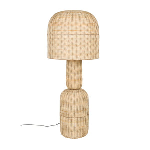   Modern European furniture - Brown Rattan Floor Lamp - www.oroa.com | Oroa.com
