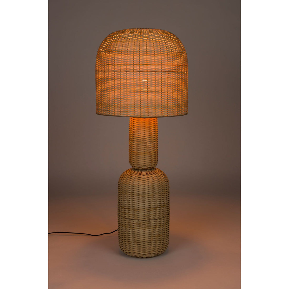  Modern European furniture - Brown Rattan Floor Lamp - www.oroa.com | Oroa.com