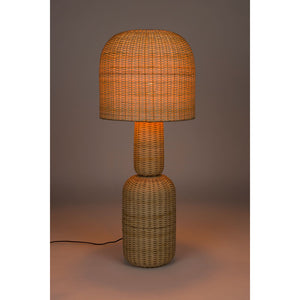   Modern European furniture - Brown Rattan Floor Lamp - www.oroa.com | Oroa.com