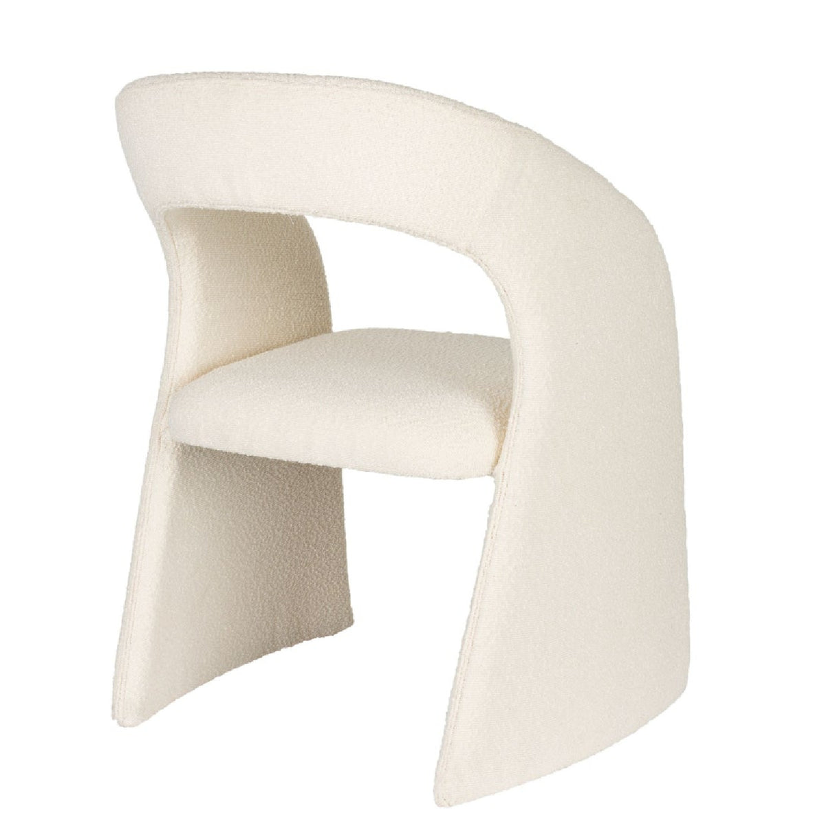   Modern European furniture - Beige Open-Back Accent Chair - www.oroa.com | Oroa.com
