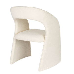   Modern European furniture - Beige Open-Back Accent Chair - www.oroa.com | Oroa.com