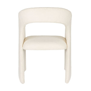   Modern European furniture - Beige Open-Back Accent Chair - www.oroa.com | Oroa.com