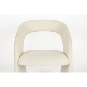   Modern European furniture - Beige Open-Back Accent Chair - www.oroa.com | Oroa.com