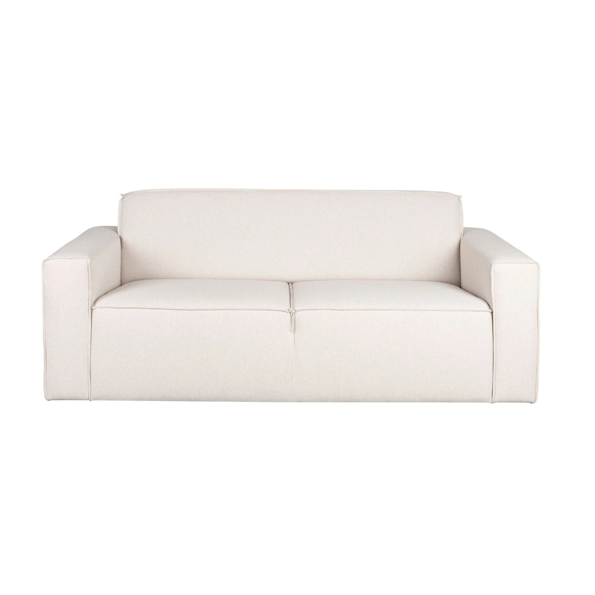   Modern European furniture - White Fabric 2.5-Seater Sofa - www.oroa.com | Oroa.com