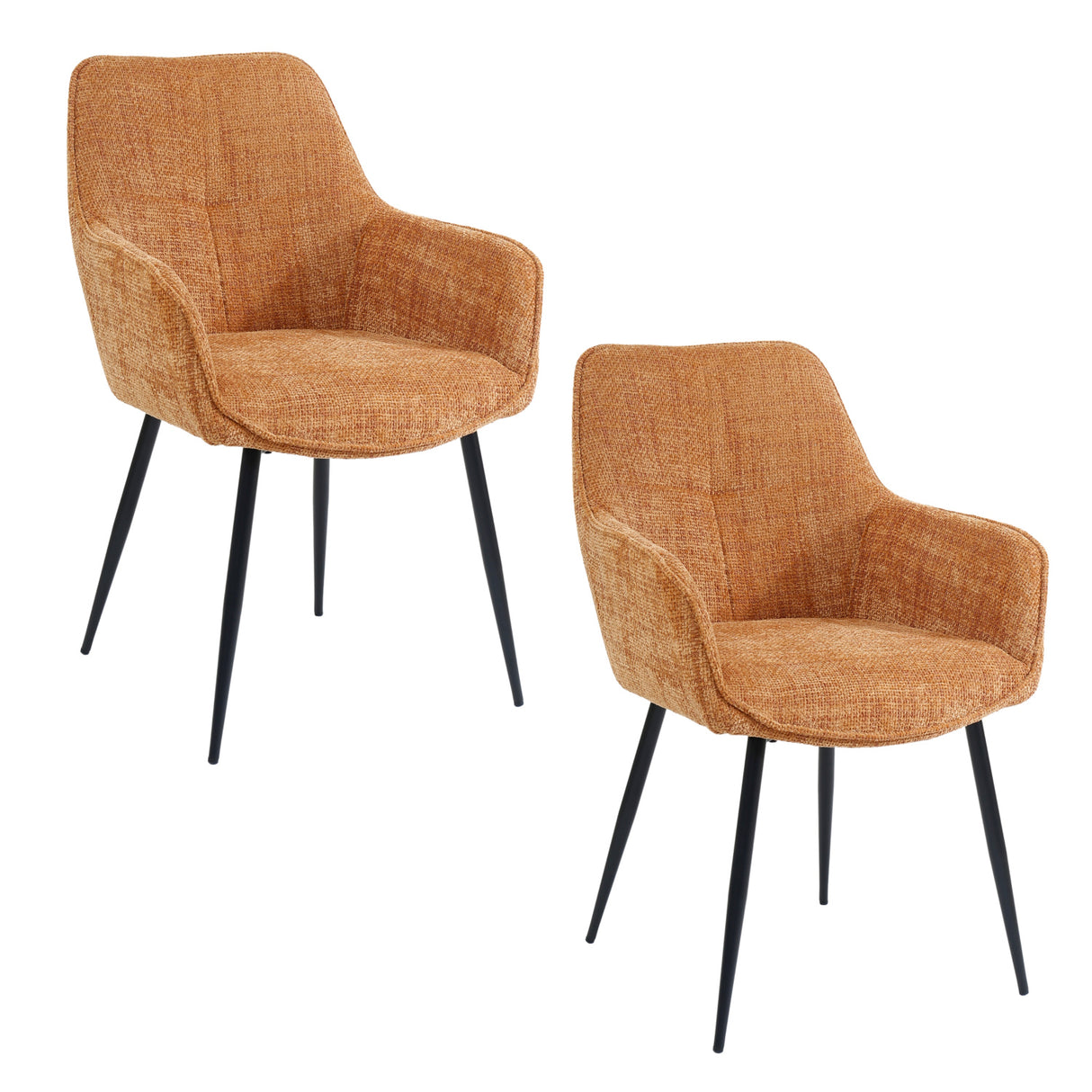   Fabric Accent Armchairs (2) | Oroa.com