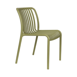   Molded Outdoor Stackable Chairs (4) | Oroa.com