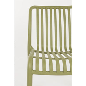   Molded Outdoor Stackable Chairs (4) | Oroa.com
