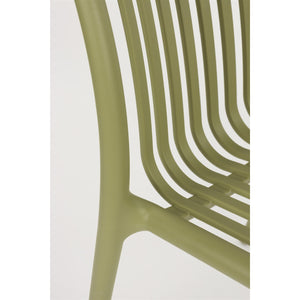   Molded Outdoor Stackable Chairs (4) | Oroa.com
