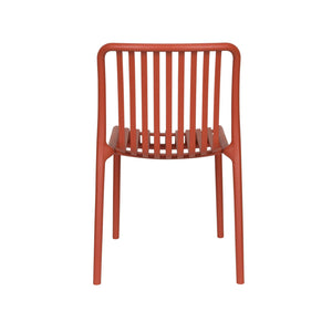   Molded Outdoor Stackable Chairs (4) | Oroa.com