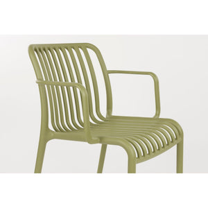   Modern European furniture - Colored Stackable Outdoor Dining Armchairs (4) - www.oroa.com | Oroa.com