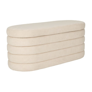   Modern European furniture - Beige Storage Bench - www.oroa.co | Oroa.com