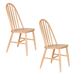   Beech Wood Dining Chairs (2) | Oroa.com